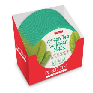 PureDerm Green Tea maszk circle 24 db/csom.