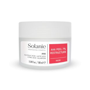 Solanie AHA peel bőr újrastruktúráló maszk  100 ml
